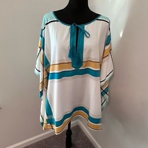 NWOT Lane Bryant Rib Poncho Blouse 18/20